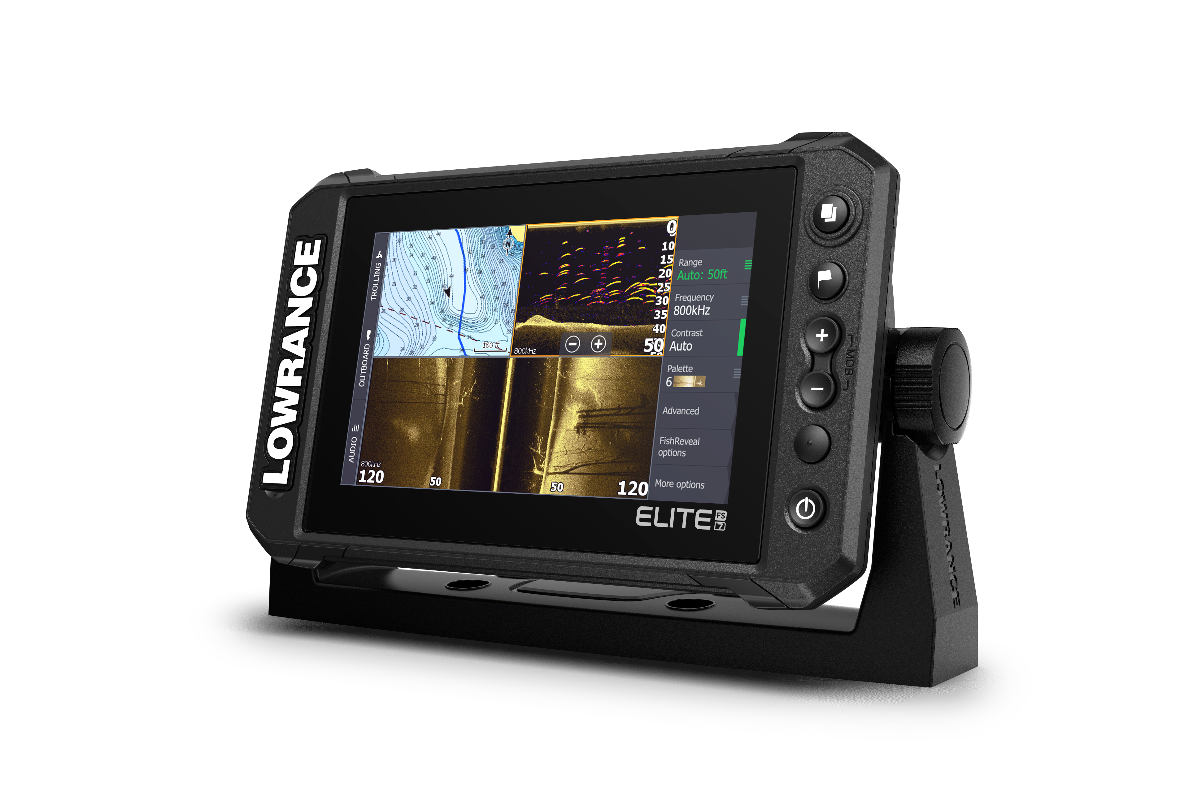 Lowrance Elite FS 7 Combo,Aus/NZ Mapping, Active Imaging 3 in 1 Transducer.